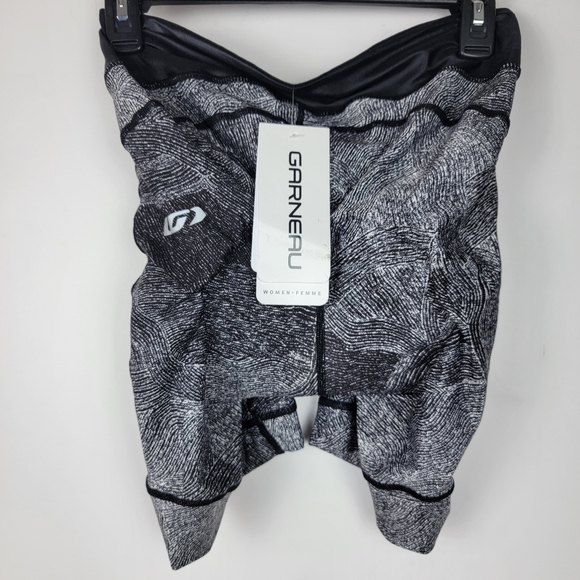 Gray Louis Garneau Women's Neo Power Art Motion 7 Cycling Short Stretchy Size M. - Picture 3 of 8